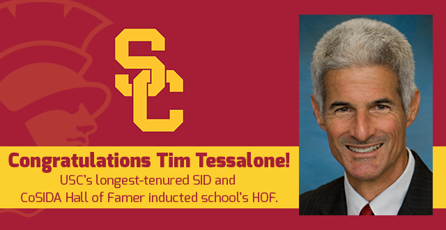 USC's Tim Tessalone To Enter USC Athletic Hall of Fame
